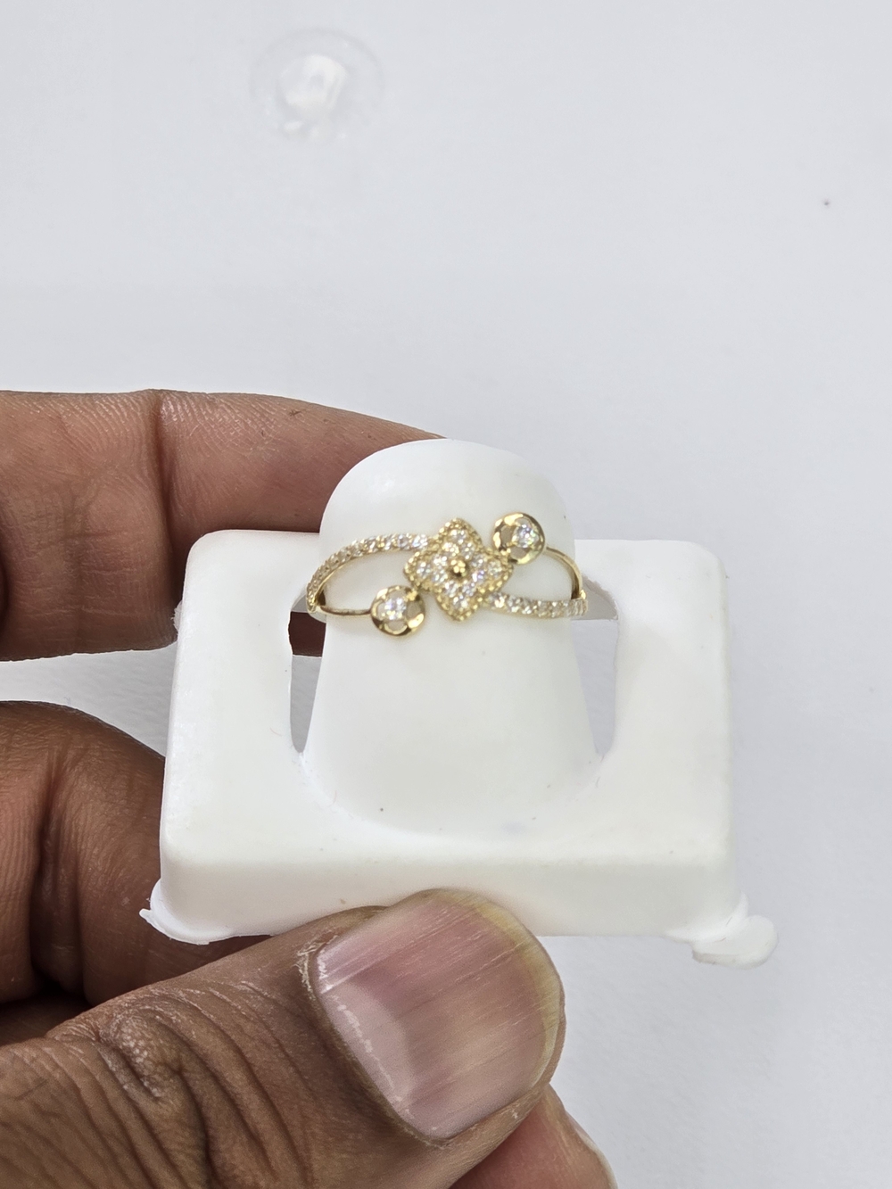 10k Real Gold Fancy Ring For Women